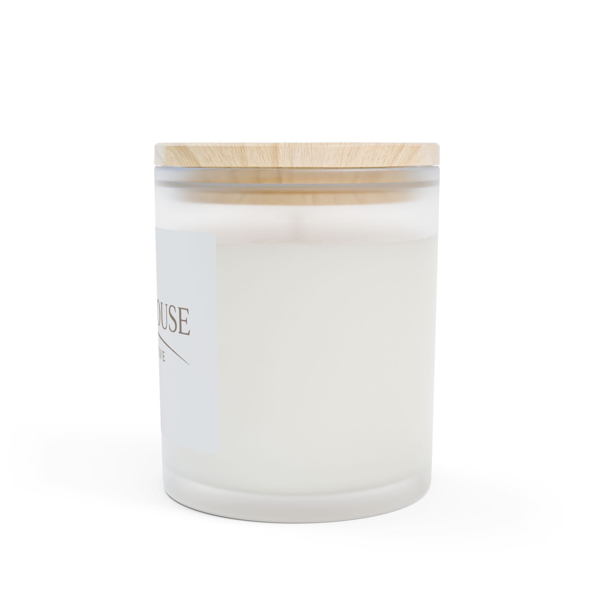 Beau House Collective Frosted Glass Candle, 11oz