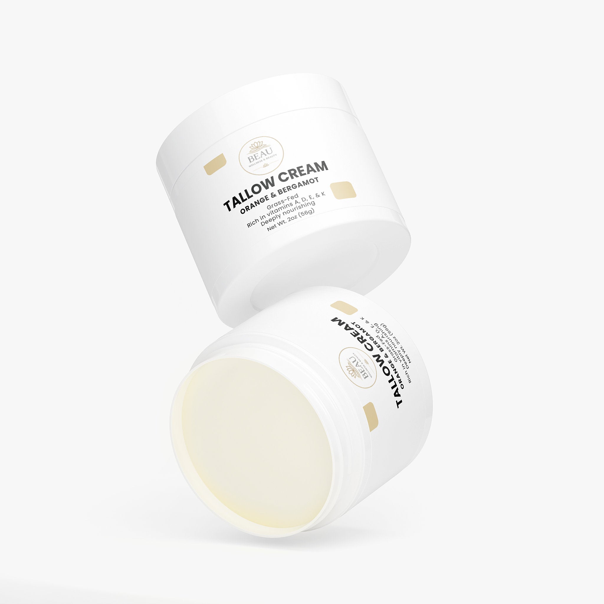 Tallow Cream Orange & Bergamot