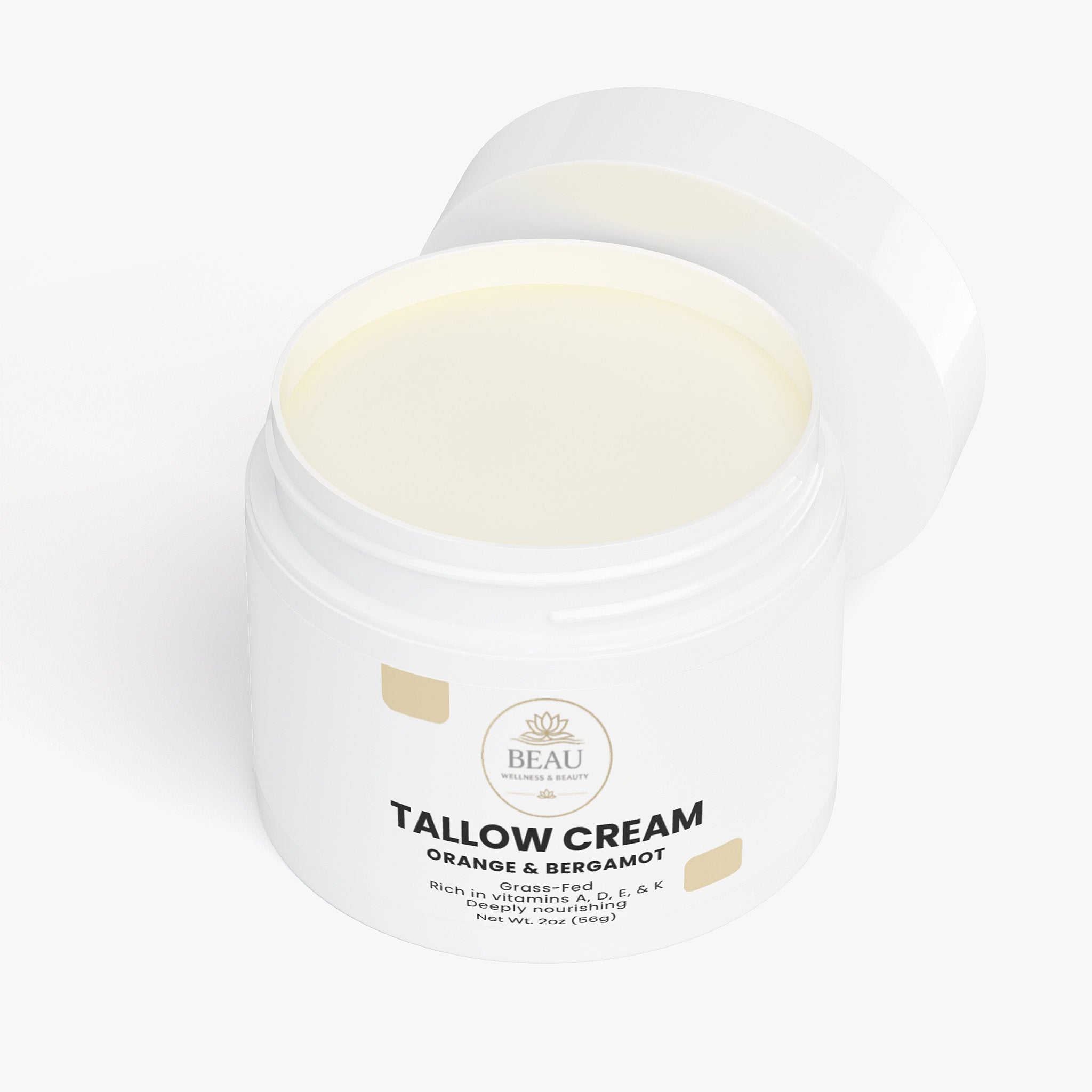 Tallow Cream Orange & Bergamot