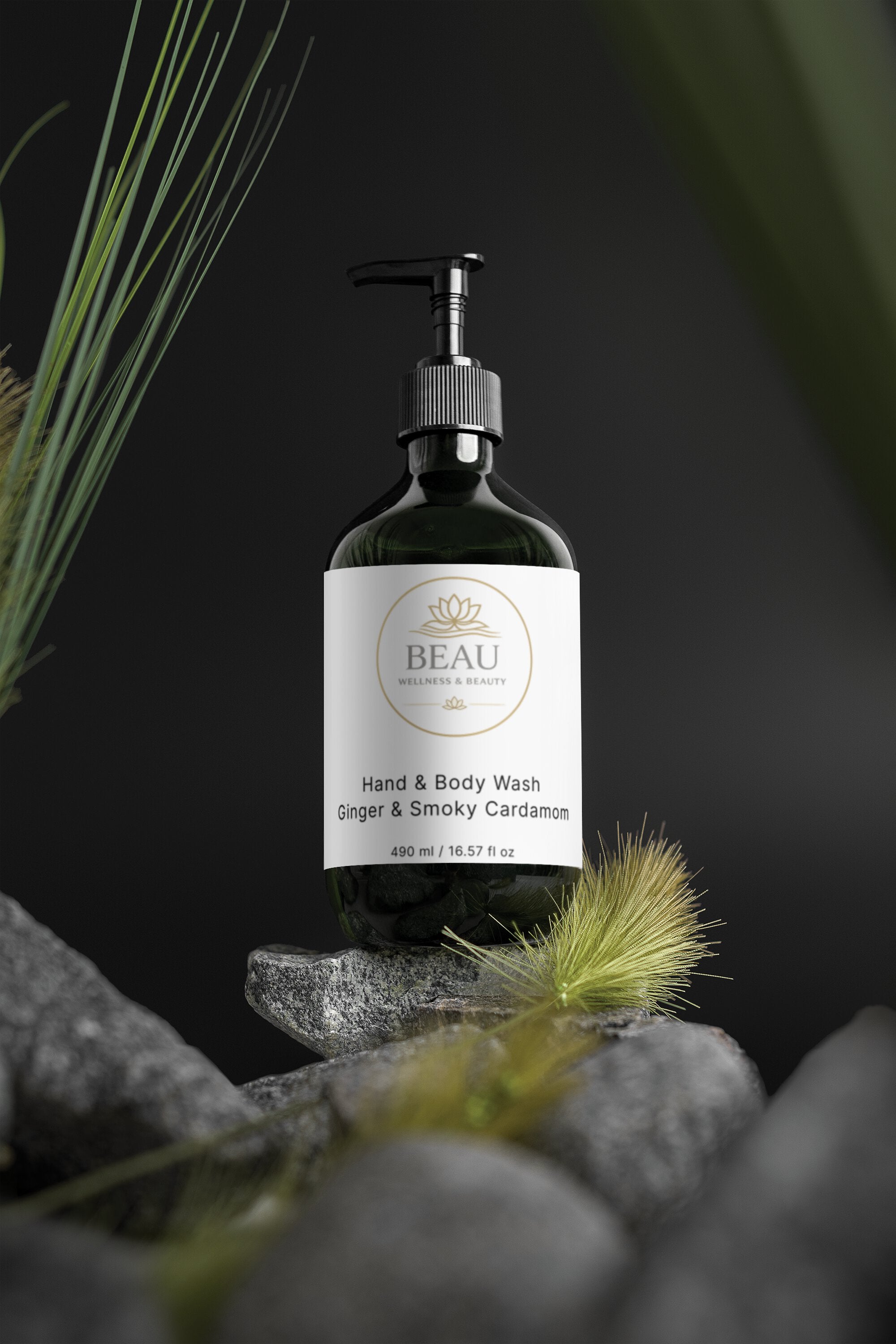 Hand & Body Wash, Ginger & Smoky Cardamom