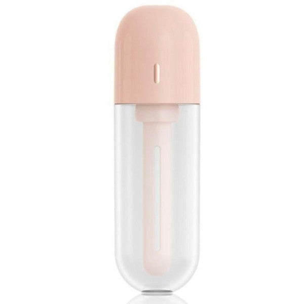 Anywhere Bottle Humidifier a pink cap on a white background
