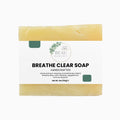 Bar of Beau Wellness & Beauty Breathe Clear handcrafted Soap on a white background