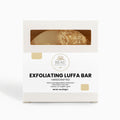 Box of  Exfoliating Luffa Bar on a white background