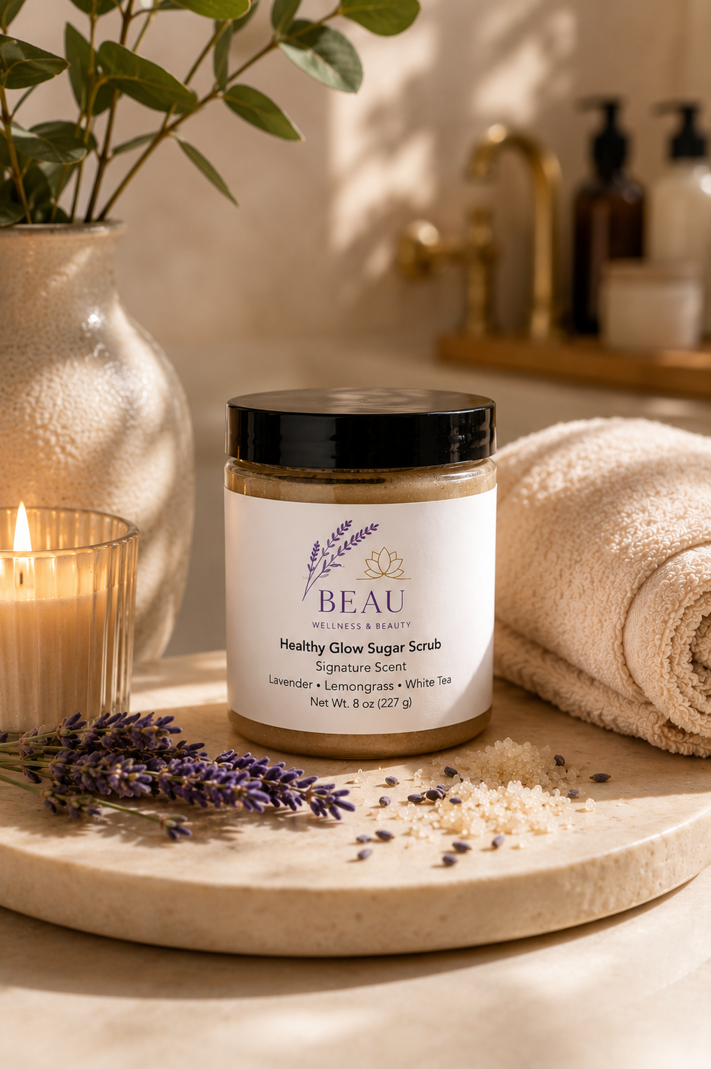 Healthy Glow Sugar Scrub | Signature Scent
