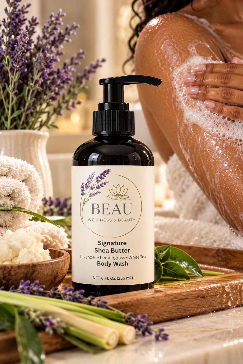 Signature Shea Butter Body Wash — 8 oz