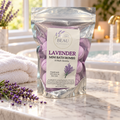 Beau Wellness & Beauty Lavender Mini Bath Bombs, 10-count pouch with coconut oil and shea butter