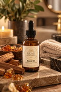 Beau Wellness & Beauty Sandalwood Amber Beard Oil