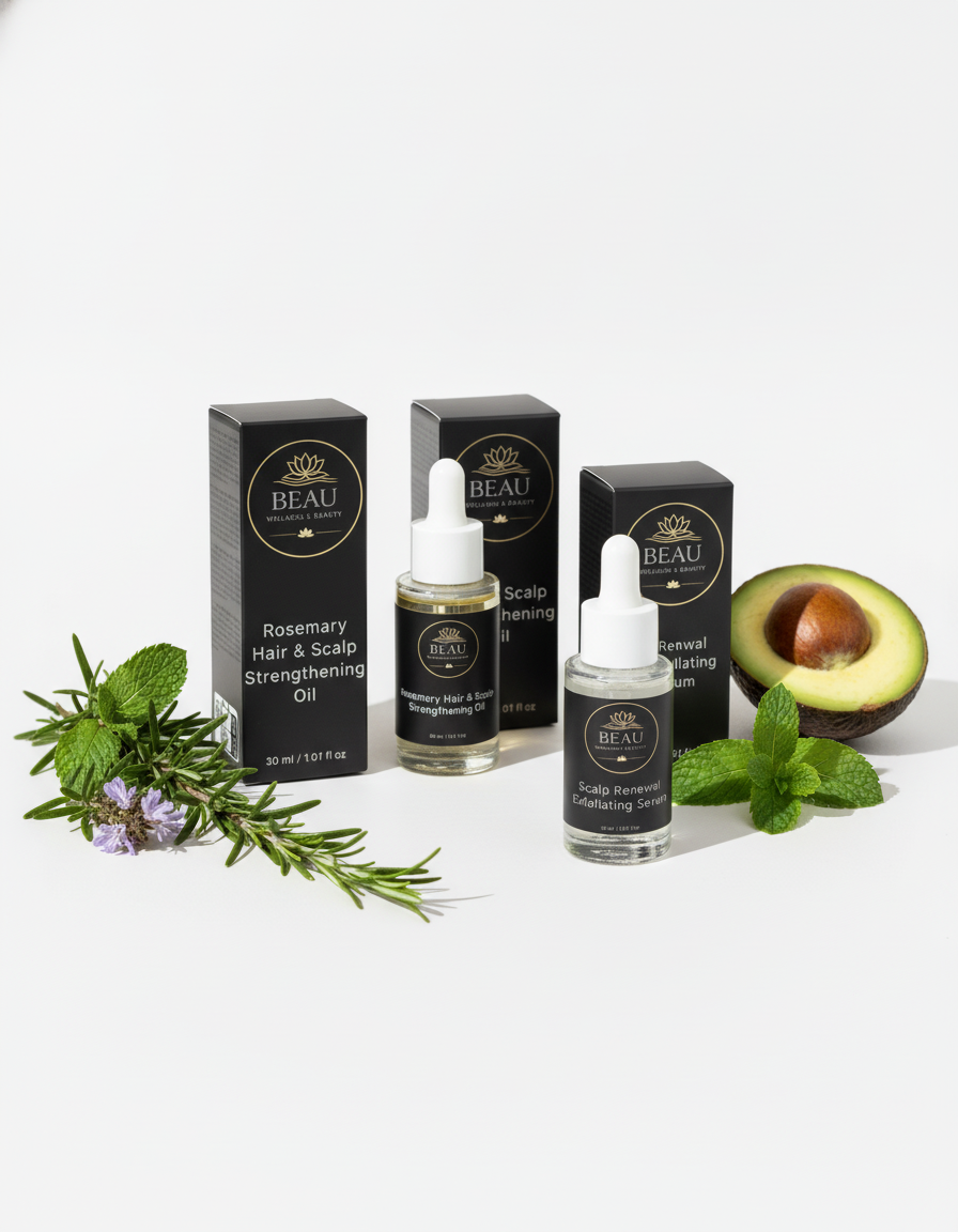 Beau Wellness & Beauty Strength & Protect Duo hair care set