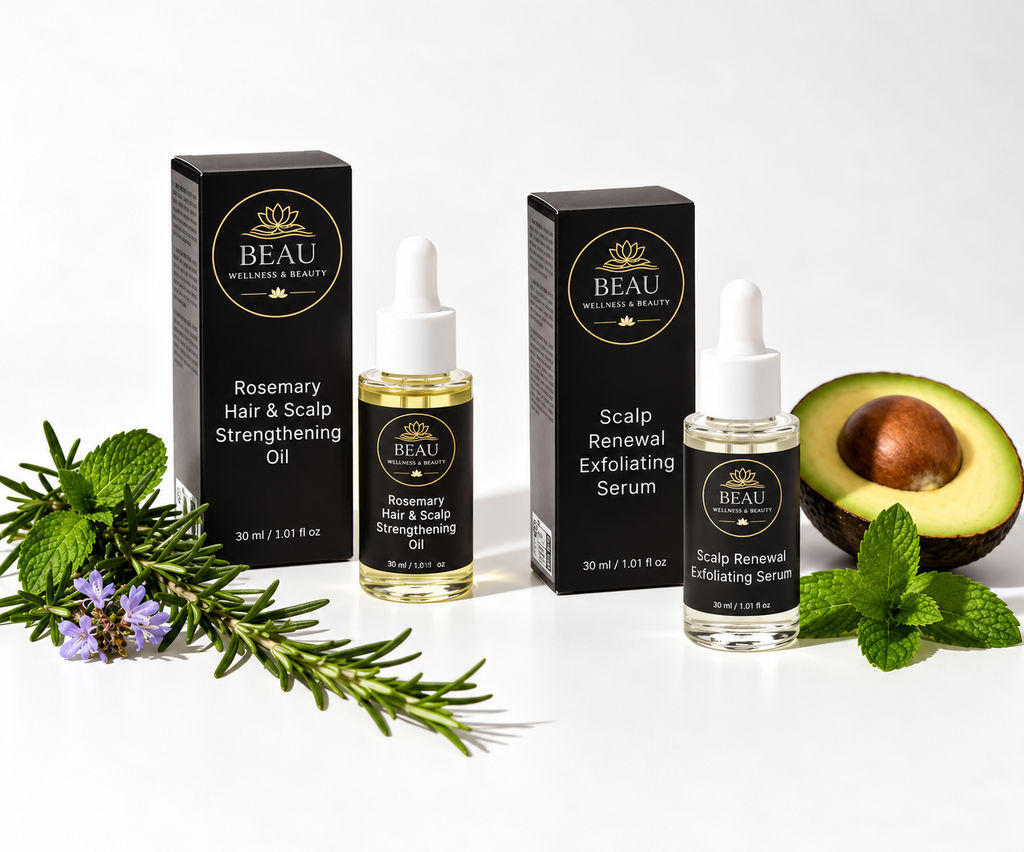 Beau Wellness & Beauty Strength & Protect Duo hair care set