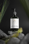 Beau Wellness & Beauty Hand and Body Wash in Patchouli and Amber Vanilla with hydrating Betaine and organic Quince Extract – vegan, gluten free, Ecocert COSMOS Natural certified