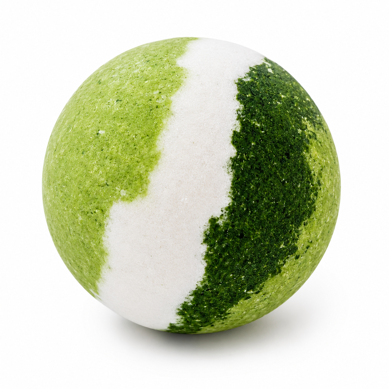 Handcrafted Recover Ritual Eucalyptus Bath Bomb infused with kaolin clay and nourishing shea butter for post-workout muscle recovery and skin softening.⁠
