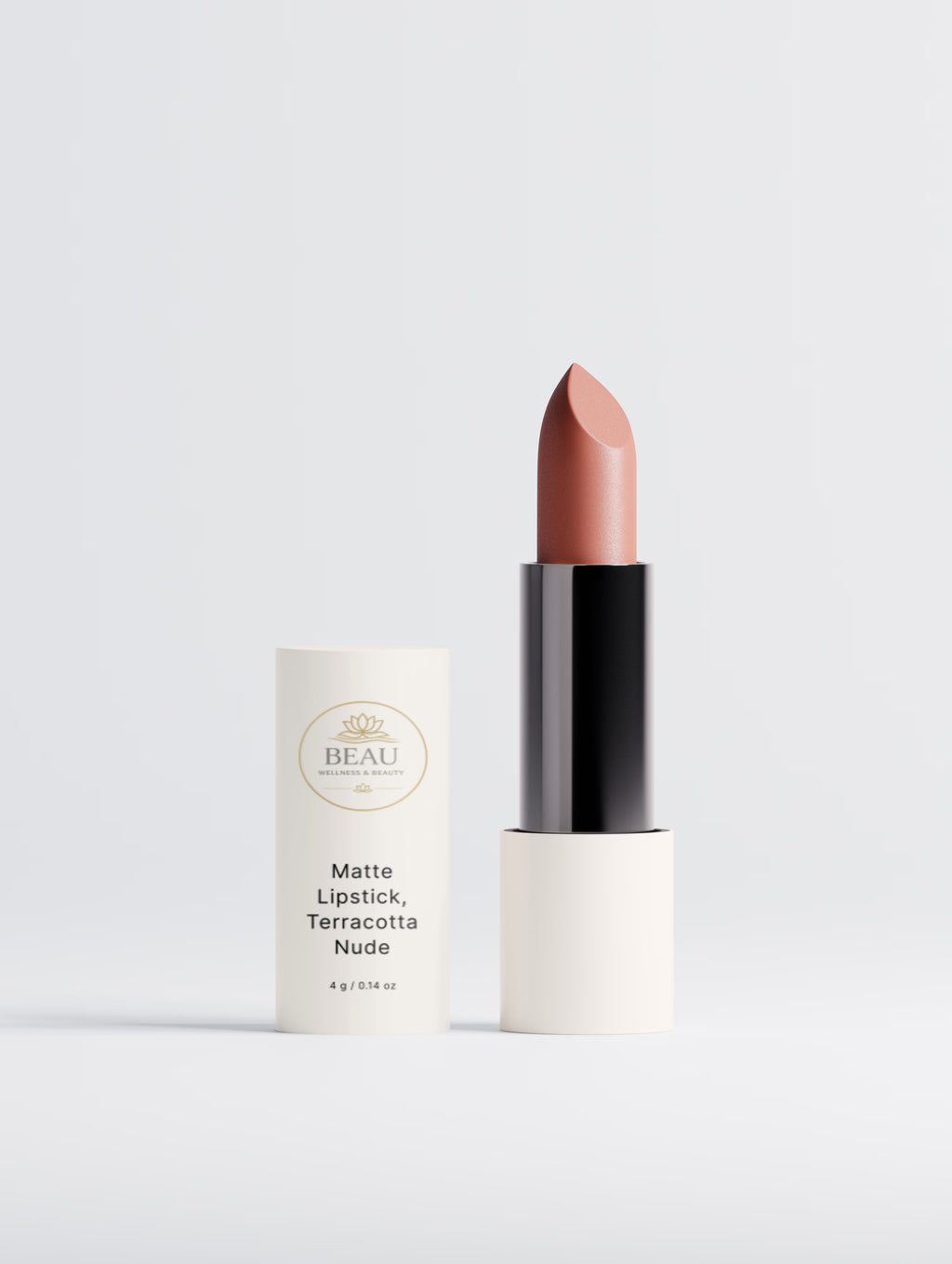 Matte Lipstick (Terracotta Nude) | Vegan & Natural