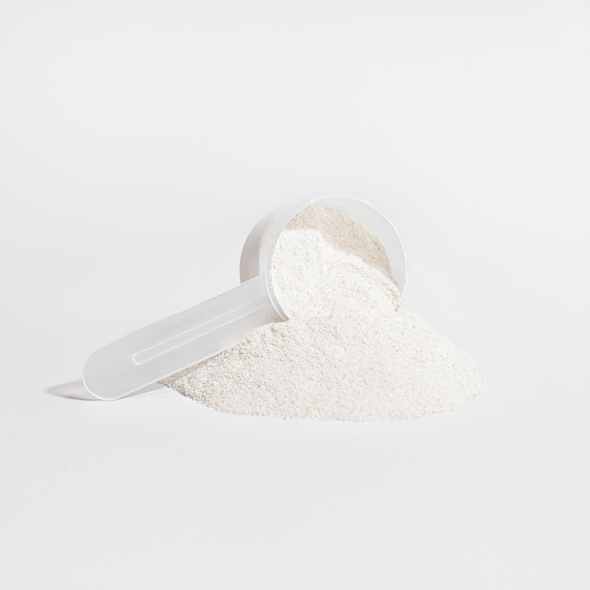 Beau Wellness unflavored Grass-Fed Hydrolyzed Collagen Peptides powder with scoop, supporting muscle preservation, joint comfort, hair, and nail strength for GLP-1 users and active women.