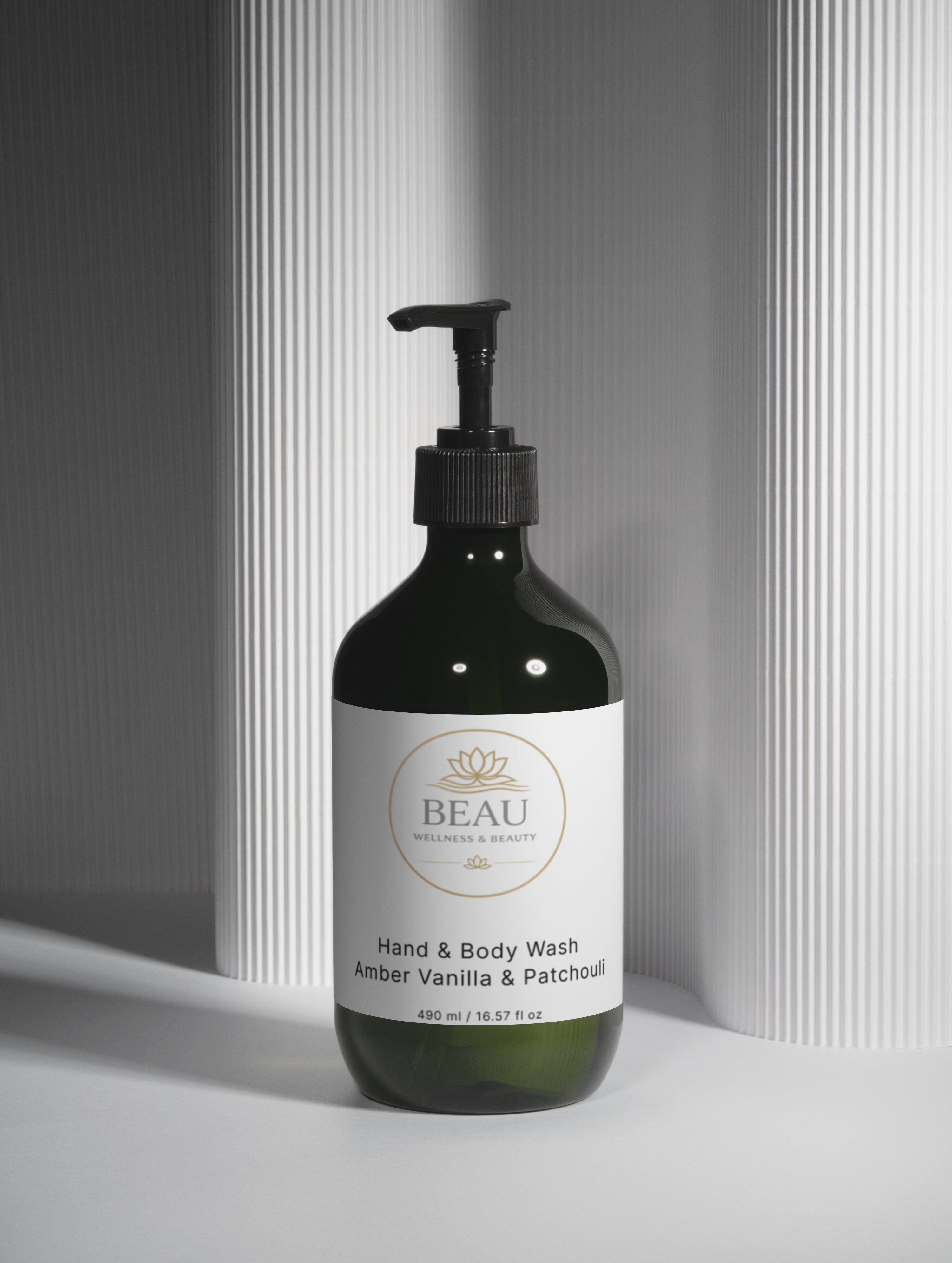 Hand & Body Wash, Patchouli & Amber Vanilla